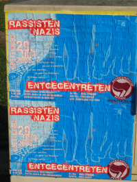 Antifaplakate in Göttingen
