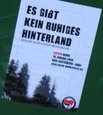 Aufkleber für antifaschistsiche Demo im Harz am 19.1.2008