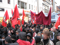 Demo in Weender Straße