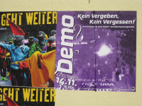 Göttingen 2009: Demo zum 20. Todestag der Antifaschistin Conny Wessmann