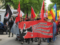 Antifaschistische Demo gegen Nazis, Repression und Polizeigewalt, Göttingen 22.Mai 2011
