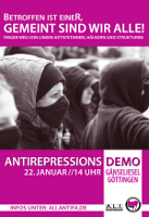 Plakat Demo 22. Januar 2011