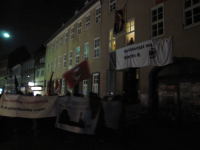 Solidemonstration in der Roten Straße, Göttingen