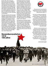 Flyer: Die Falmme der revolution 18.11.2018
