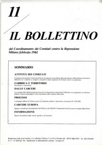 Contro la soluzione politica / Ancora contro la solzione politica - Badu Complot - Il Bollettino 11 - settembre 1983