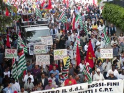 15 maggio 2002 Vicenza, 1 sciopero generale dei lavoratori migranti