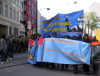 Berlin, 8. Mai 2005: Antimilitaristischer, internationalistischer Block.