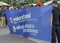 Solikundgebung in Göttingen, 6.6.2007