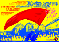 plakat demo freiräume