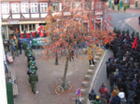 Demo in der Roten Strasse