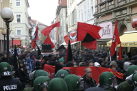 Demo in der Theaterstrasse