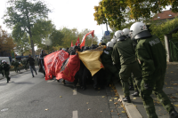 Demo vor der Burschenschaft Hannovera