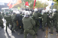 Demo vor der Burschenschaft Hannovera