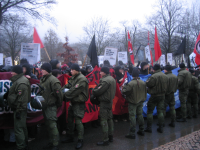 Antifaschistische Demonstration Bad Lauterbeg, 19.01.200