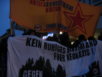 Antifaschistische Demonstration vor Nazi-Spielothek in Bad Lauterberg, 19.01.2008