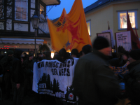 Antifaschistische Demonstration in Bad Lauterberg, 19.01.2008