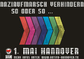 warmup-Plakat: 1. Mai 2009 Hannover