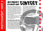 Flyer Frontside: Antisexist Streetart Photocontest 2009