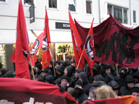 Demo in Weender Straße