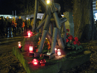Mahnwache an Connys Todesstelle, 17.11.2009