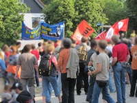 Kundgebung gegen Nazis, Bad Nenndorf 14.08.2010