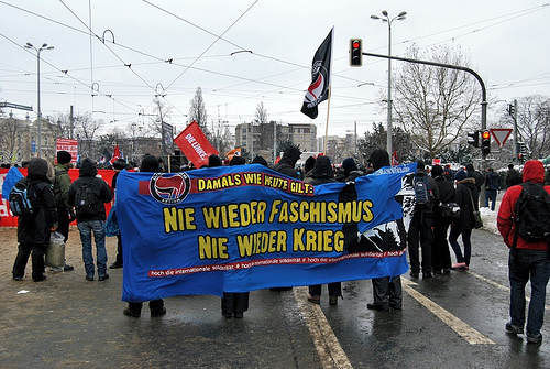 Dresden,  13.2.2010, "Nie wieder Faschismus, nie wieder Krieg!"