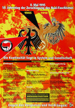 Plakat der Autonomen Antifa (M): Kontinuitäten, 1995.