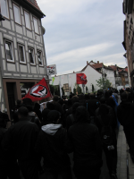 Demo der JAG gegen Burschis, 6.8.2010