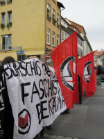 Demo der JAG gegen Burschis, 6.8.2010