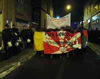 Demo gegen staatliche Repression, Göttingen 30.1.2010