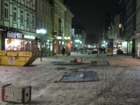 FußgänerInnenzone nach Spontandemo