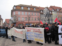 Göttingen 15.1.2011: Kundgebung zum Gedenken am Mord Alex Selchows