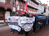 Göttingen 15.1.2011: Spontandemo aus Solidarität mit unserem DNA-gejagten Genossen