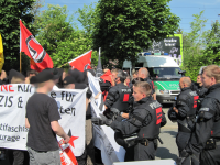 Northeim 22.5.2011: Polizei behindert antifaschistische Demonstration aus Göttingen