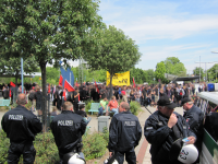 Northeim 22.5.2011: Polizei behindert antifaschistische Demonstration aus Göttingen