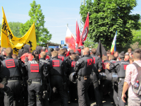 Northeim 22.5.2011: Polizei behindert antifaschistische Demonstration aus Göttingen