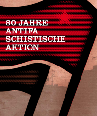 Cover der Broschüre 80 Jahre Antifaschistische Aktion