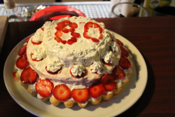 Geburtstags-Torte zum 80-jährigen Geburtstag