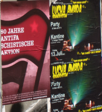 Antifa-Gala-Plakat, Göttingen Juni 2012