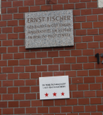 Neue Fliese für Ernst Fischer, Oktober 2013