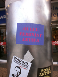 Sticker:Queer Feminist Antifa