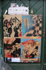 Kunstplakate zum Tod von Conny, Göttingen Dez 2014 Kunstplakate zum Tod von Conny, Göttingen Dez 2014