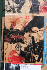 Kunstplakate zum Tod von Conny, Göttingen Dez 2014 Kunstplakate zum Tod von Conny, Göttingen Dez 2014