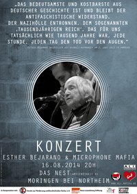 Konzert Esther Bejarano und Microphone Mafia