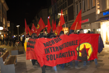 Demo2 mit PKK Fahnen