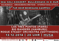 Für mehr Bewegung kämpfen Konzert Plakat