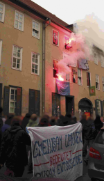 Soligrüße aus der Roten Straße