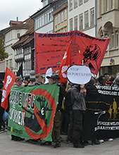 Refugee Demo Straßenfest