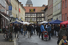 Refugee Demo Straßenfest