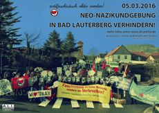 05.03.2016 Naziaufmarsch ins Südniedersachsen verhindern!